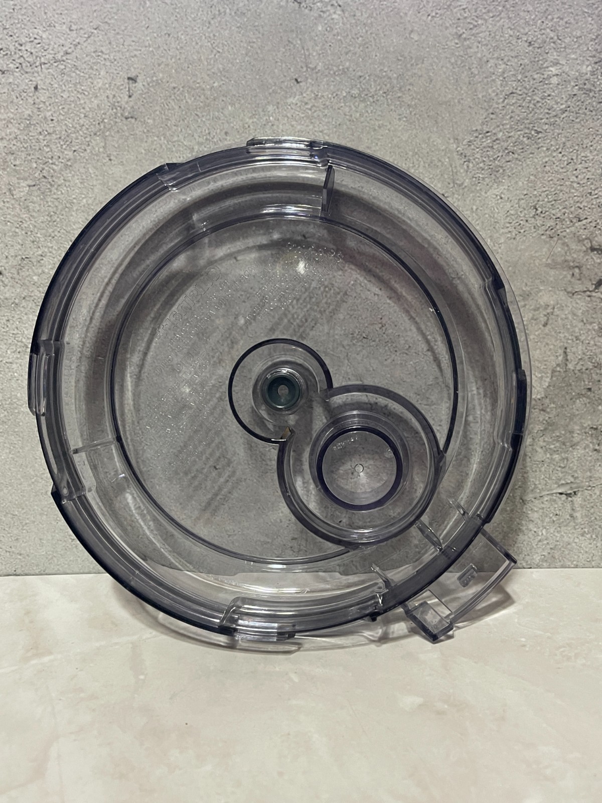 Cuisinart Food Processor Flat Bowl Cover FP-13FC with cap