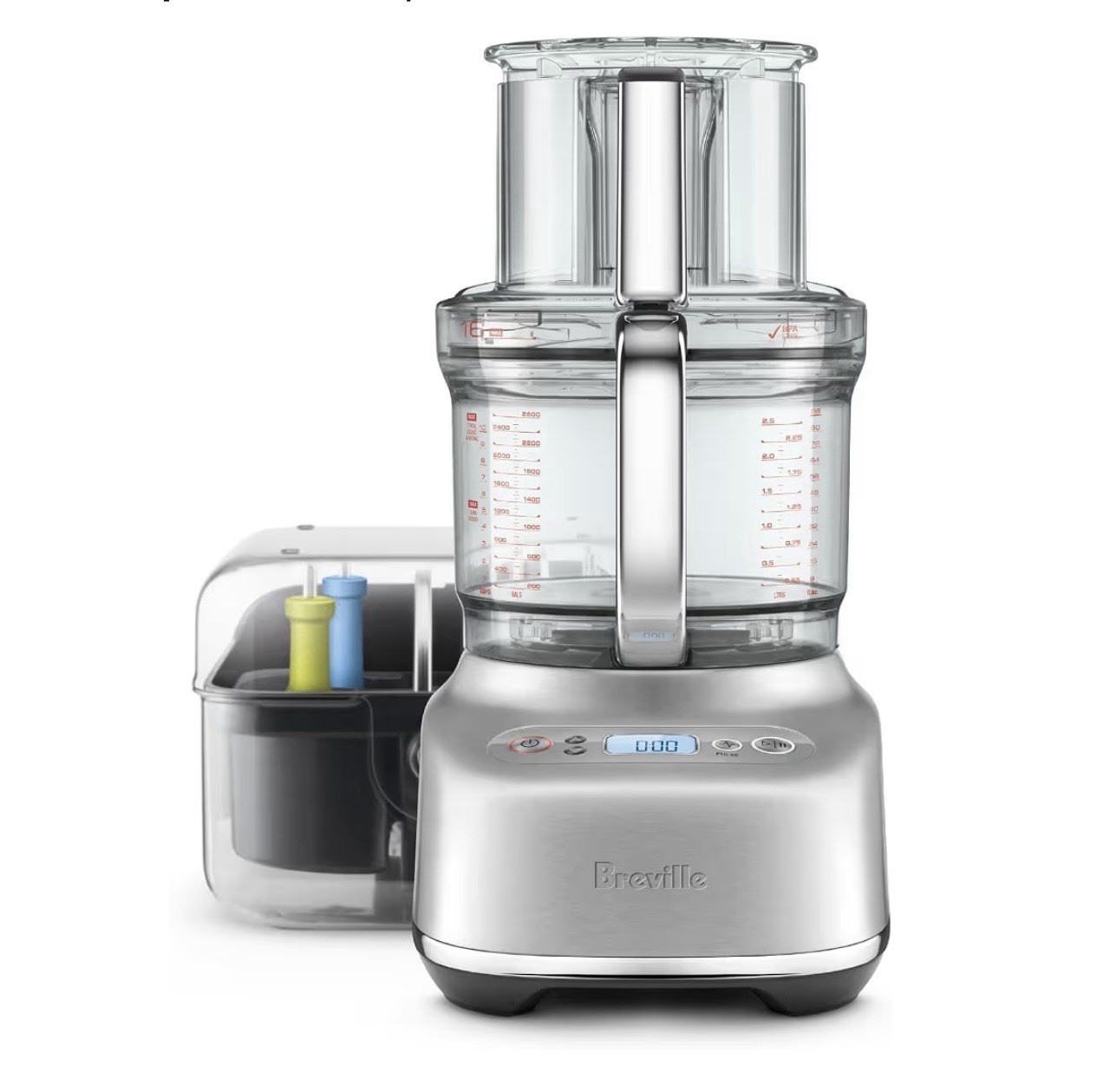 Breville BFP810 Sous Chef 16 Cup Food Processor, Large, Brushed Stainless Steel