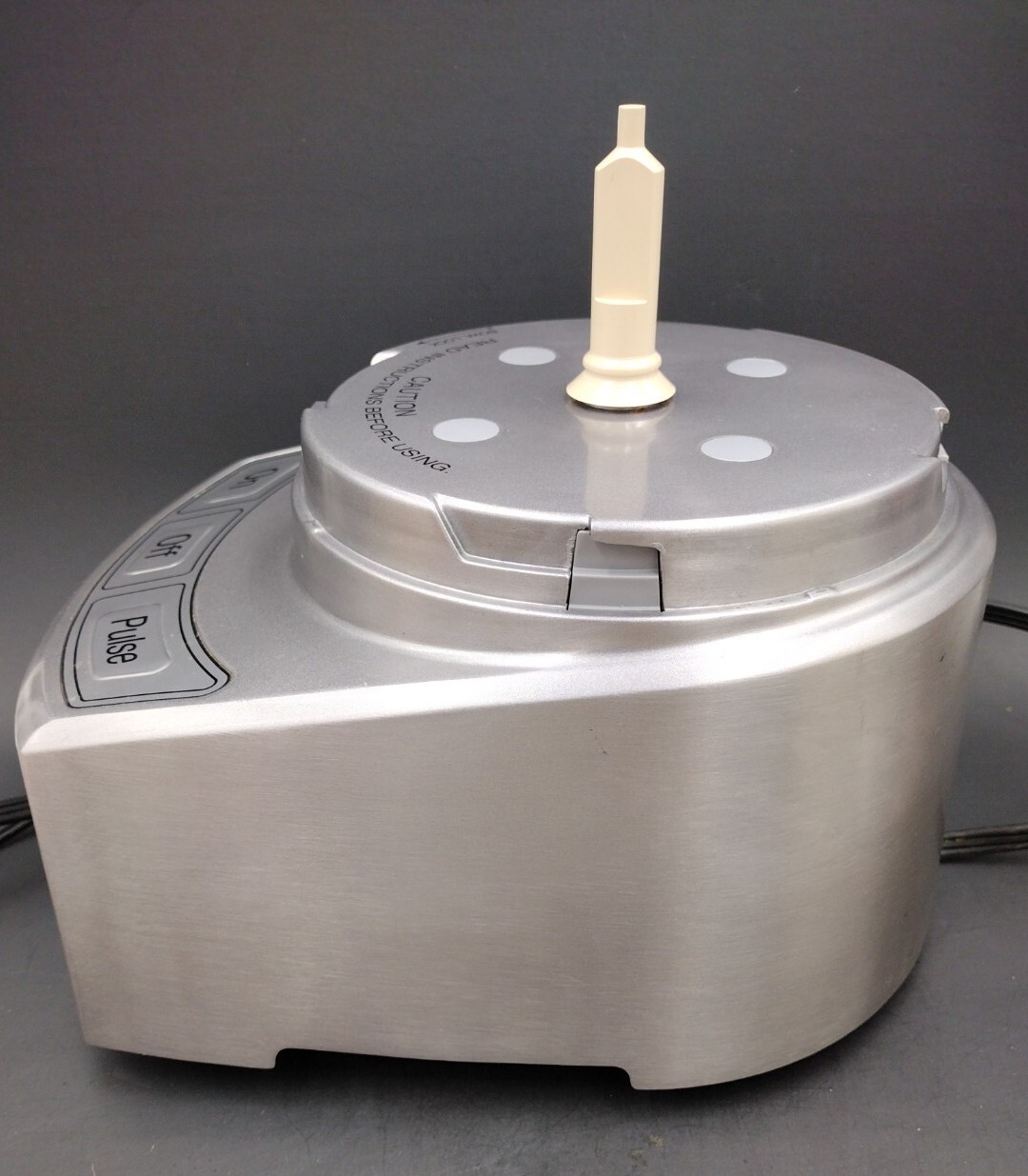 CUISINART FP-12DC FOOD PROCESSOR REPLACEMENT BASE ONLY, TESTED, WORKS