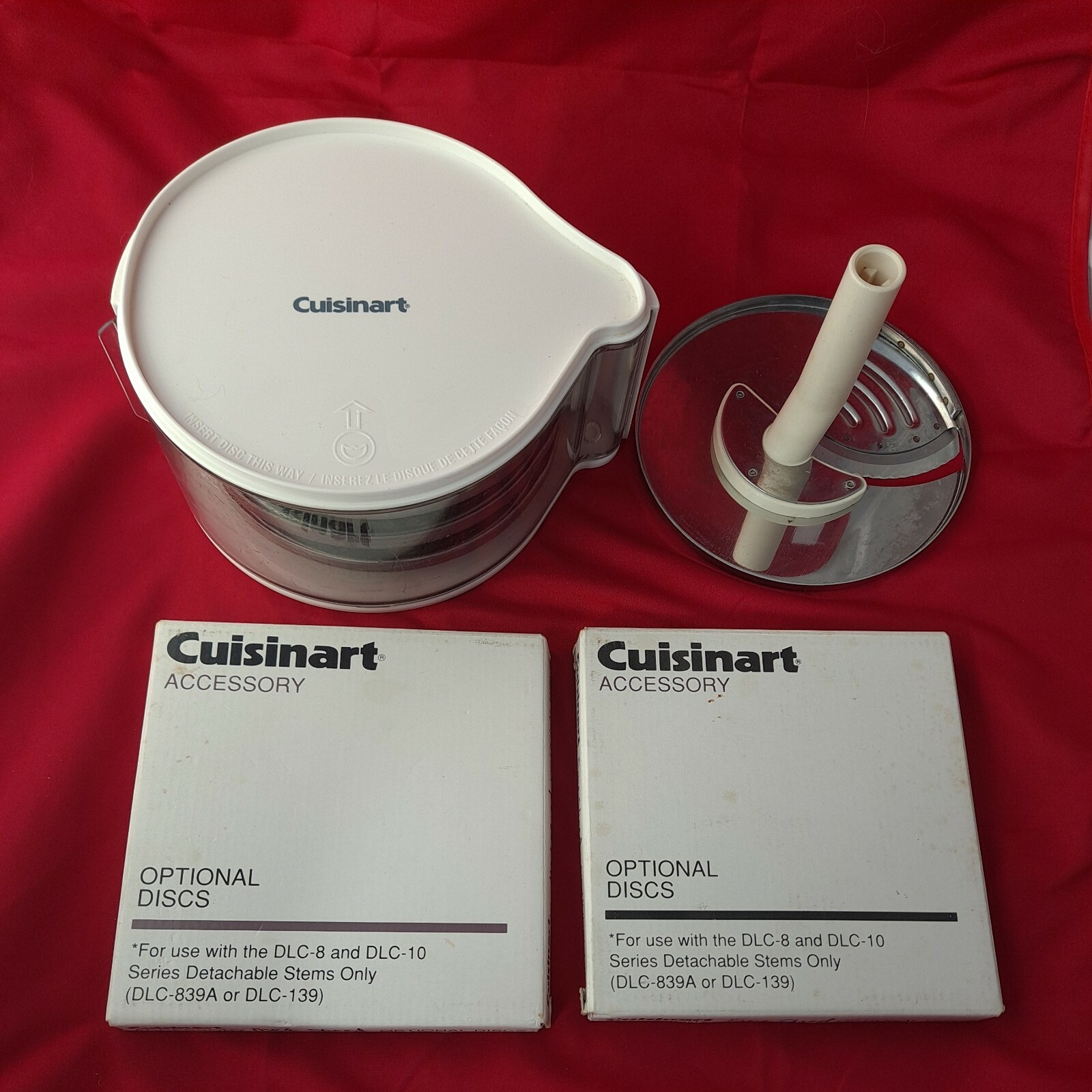 Cuisinart 6 Discs + Holder DLC-8