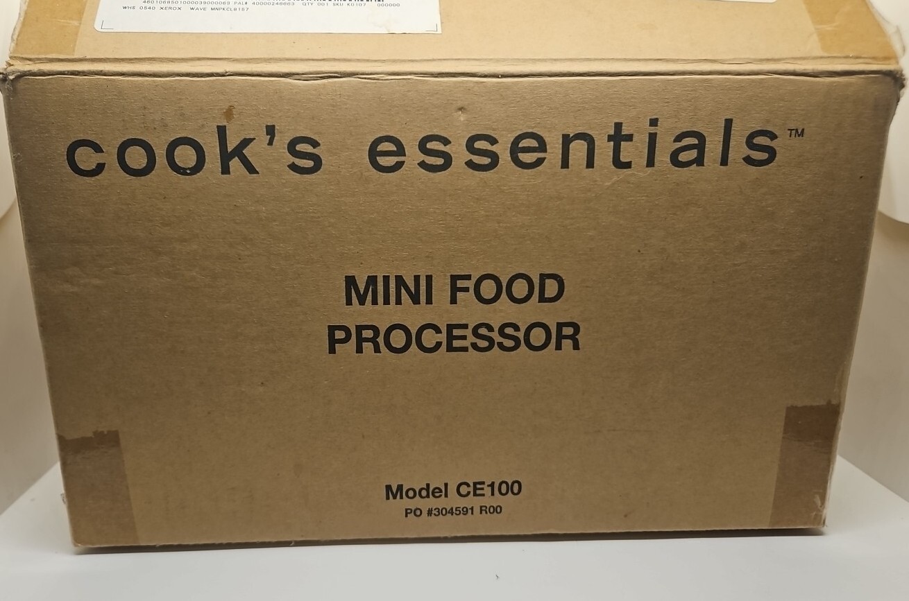 COOK’S ESSENTIALS MINI FOOD PROCESSOR WHITE CE100