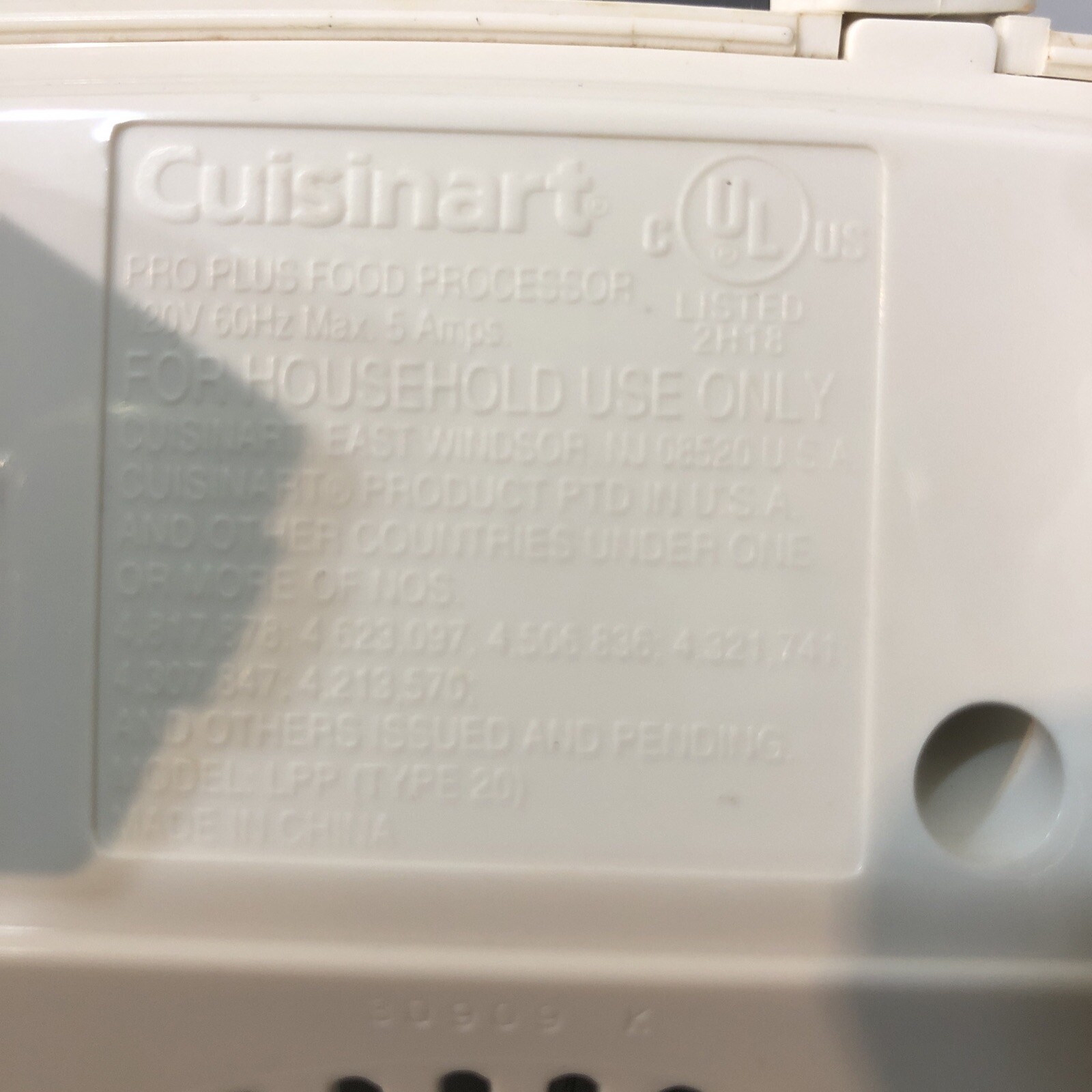 REPLACEMENT PART – Cuisinart Pro Plus LPP (Type 20) Food Processor Motor Base