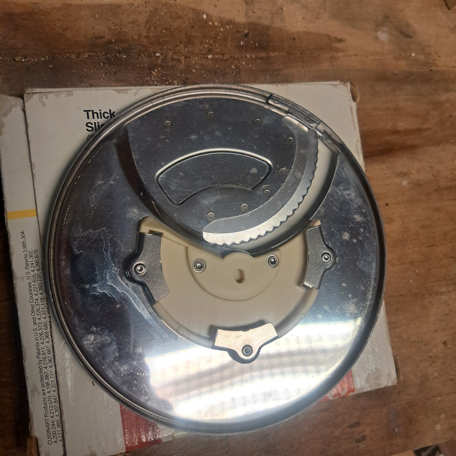 Cuisinart DLC-046 Thick Expanded Blade Slicing Disc DLC-7 Replacement Part