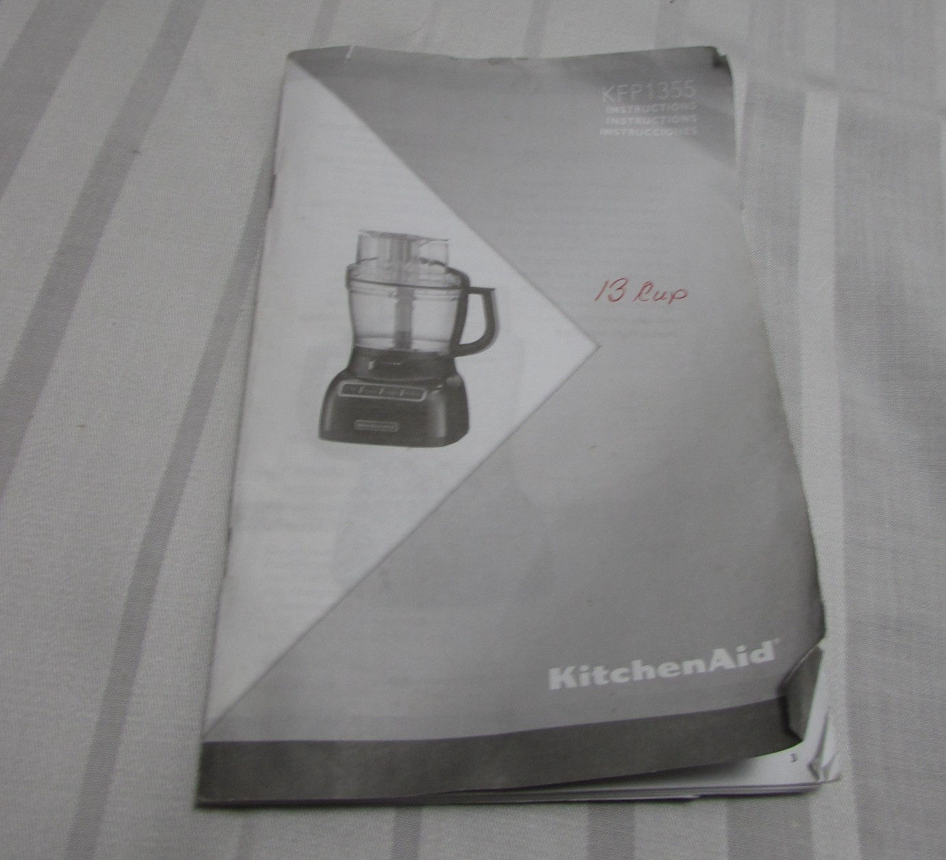 KitchenAid 13-Cup Food Processor Parts: Disk Adapter, Drive Adapter, Drive Shaft