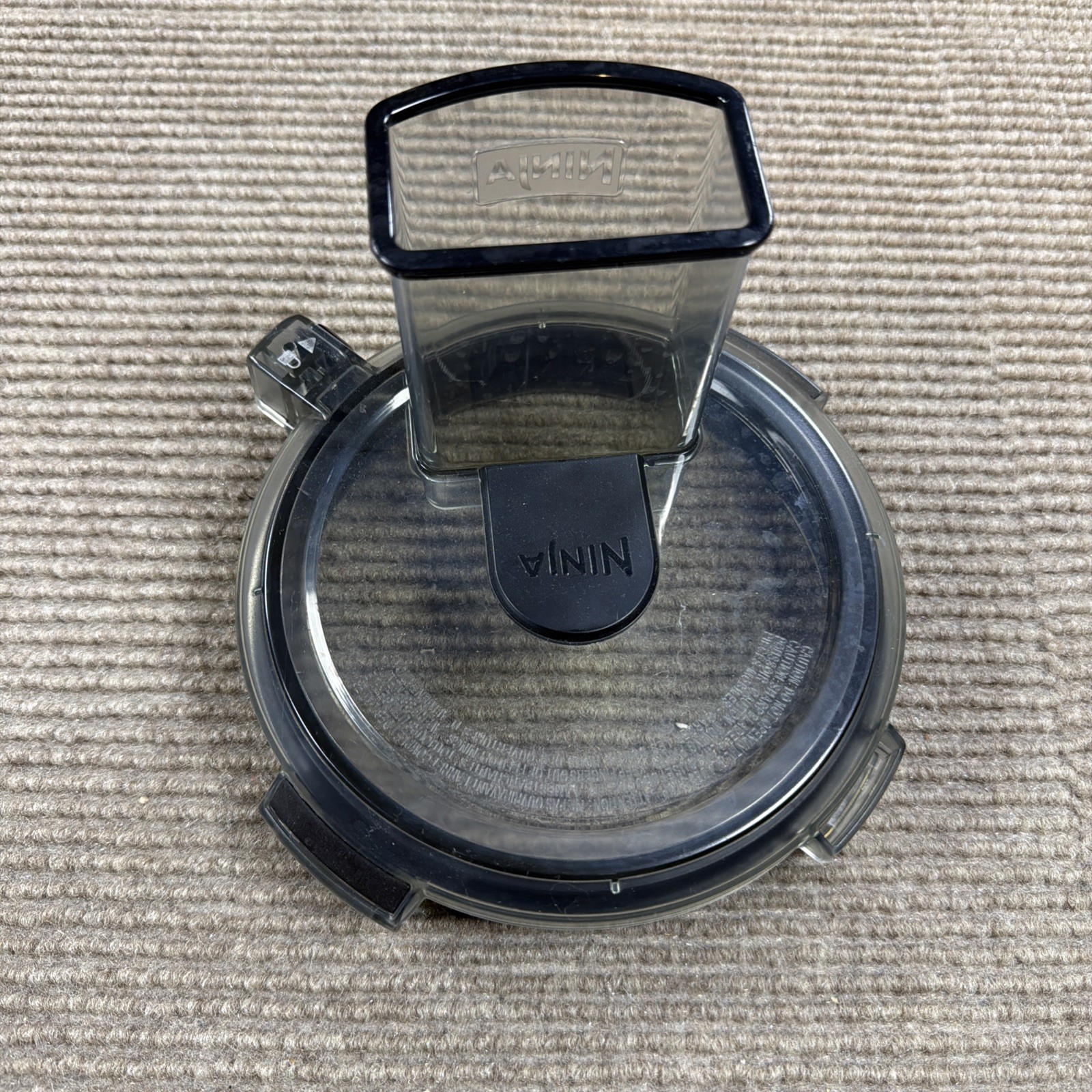Ninja Food Processor Blender 64 Oz Replacement Parts Locking Lid Pusher BL773CO