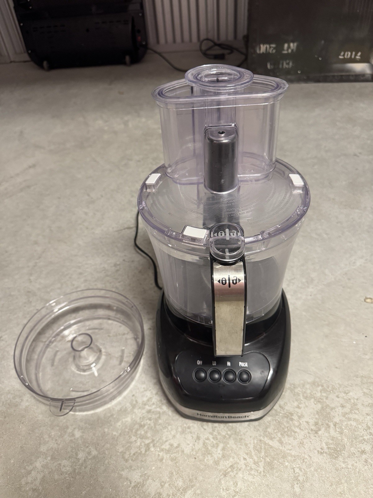 Hamilton Beach Big Mouth Duo Plus 12 Cup Food Processor Model 70580