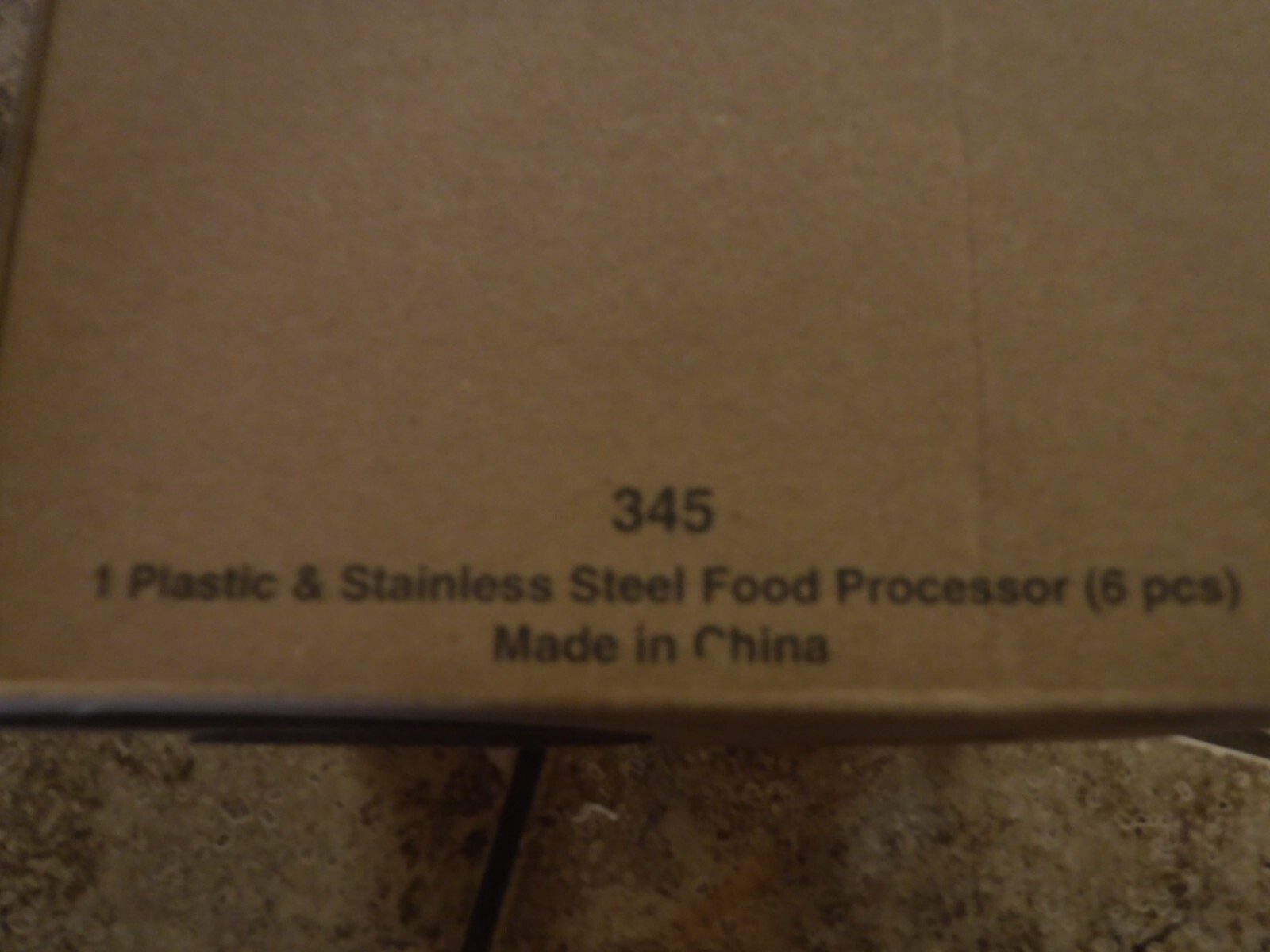 Brand new in box princess house plastic and stainless steel food processor #345