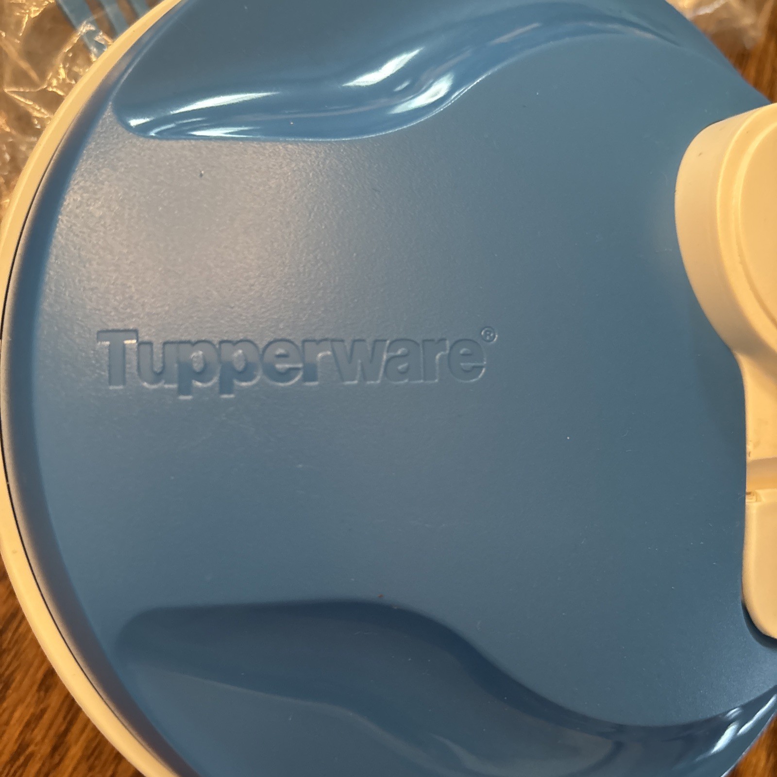 Tupperware 8 pc Blue Quick Chef Pro System Manual Food Processor chopper spinner