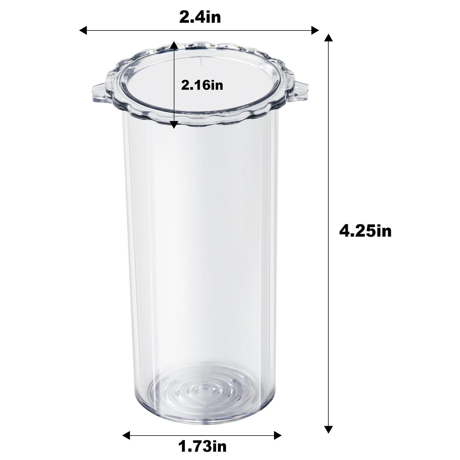 Large Locking Pusher Replacement for Cuisinart Food Processors DLC-5, DLC-10C, D