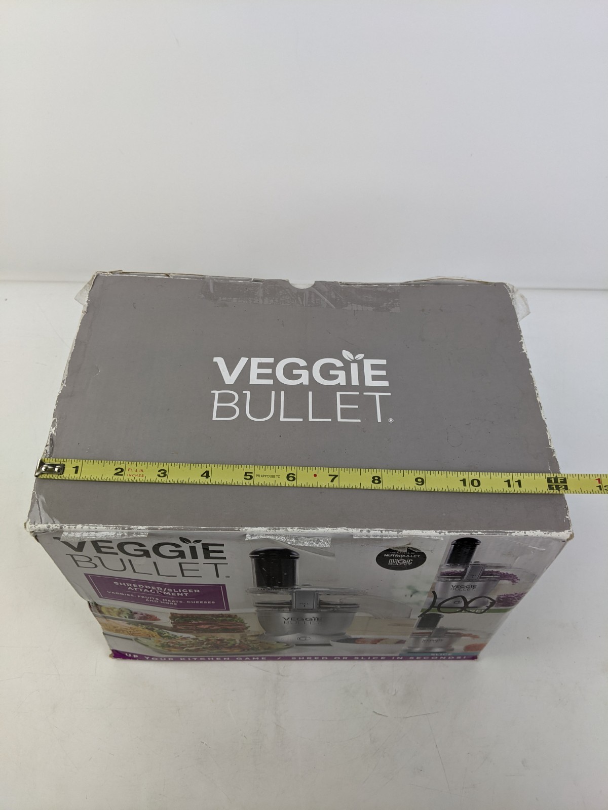 Veggie Bullet 6 Piece Shredder Slicer Attachment NO BLENDER