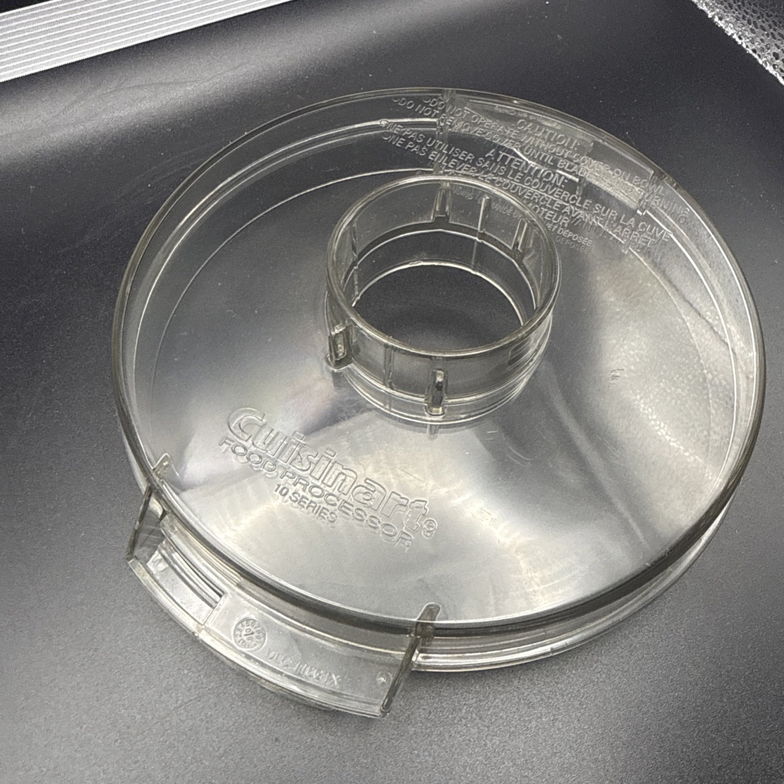 Cuisinart Replacement Part Flat Lid Cover for DLC-10 DLC-116GTX No Cap