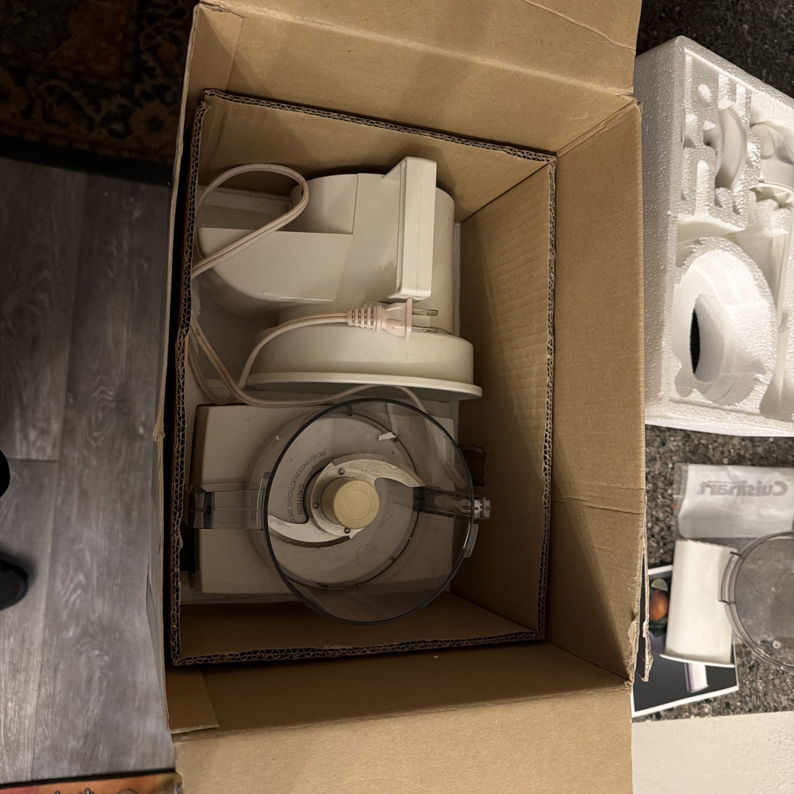 Cuisinart Little Pro Plus Food Processor Juicer Model LPP Complete In Box!
