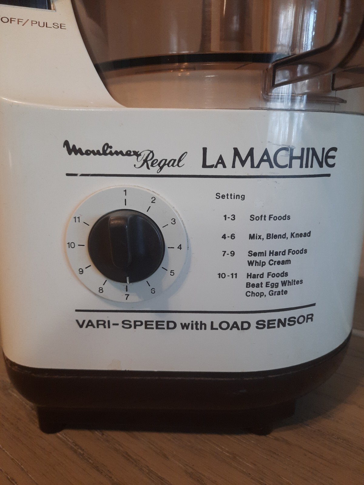 Vintage Moulinex La Machine Variable Speed Bowl Type Food Processor LM5 Tested