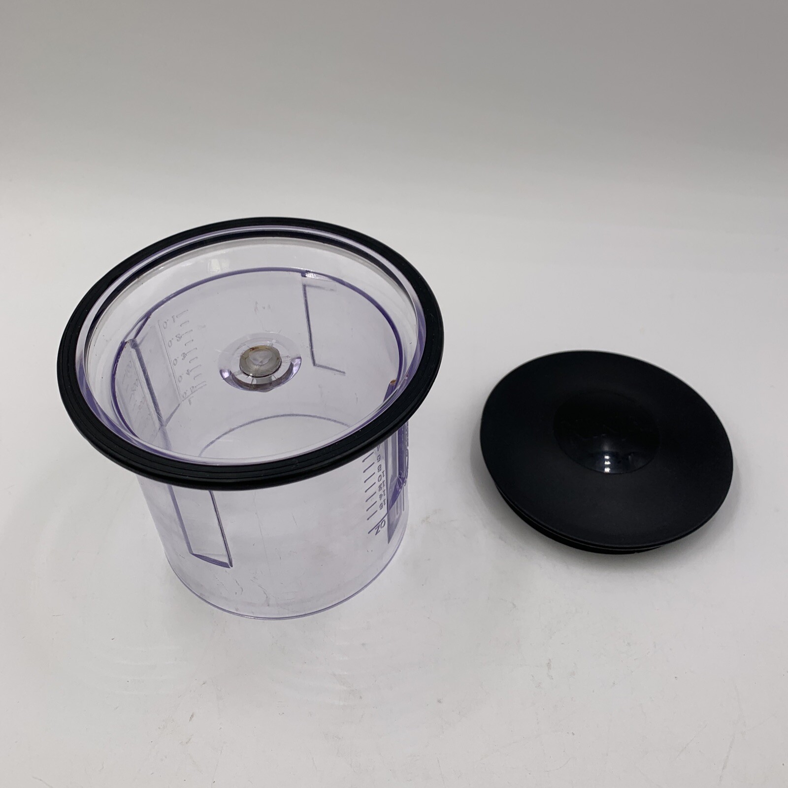 Ninja Food Processor Master Prep 16 oz 2 Cup Replacement Bowl w/Top, No Blade