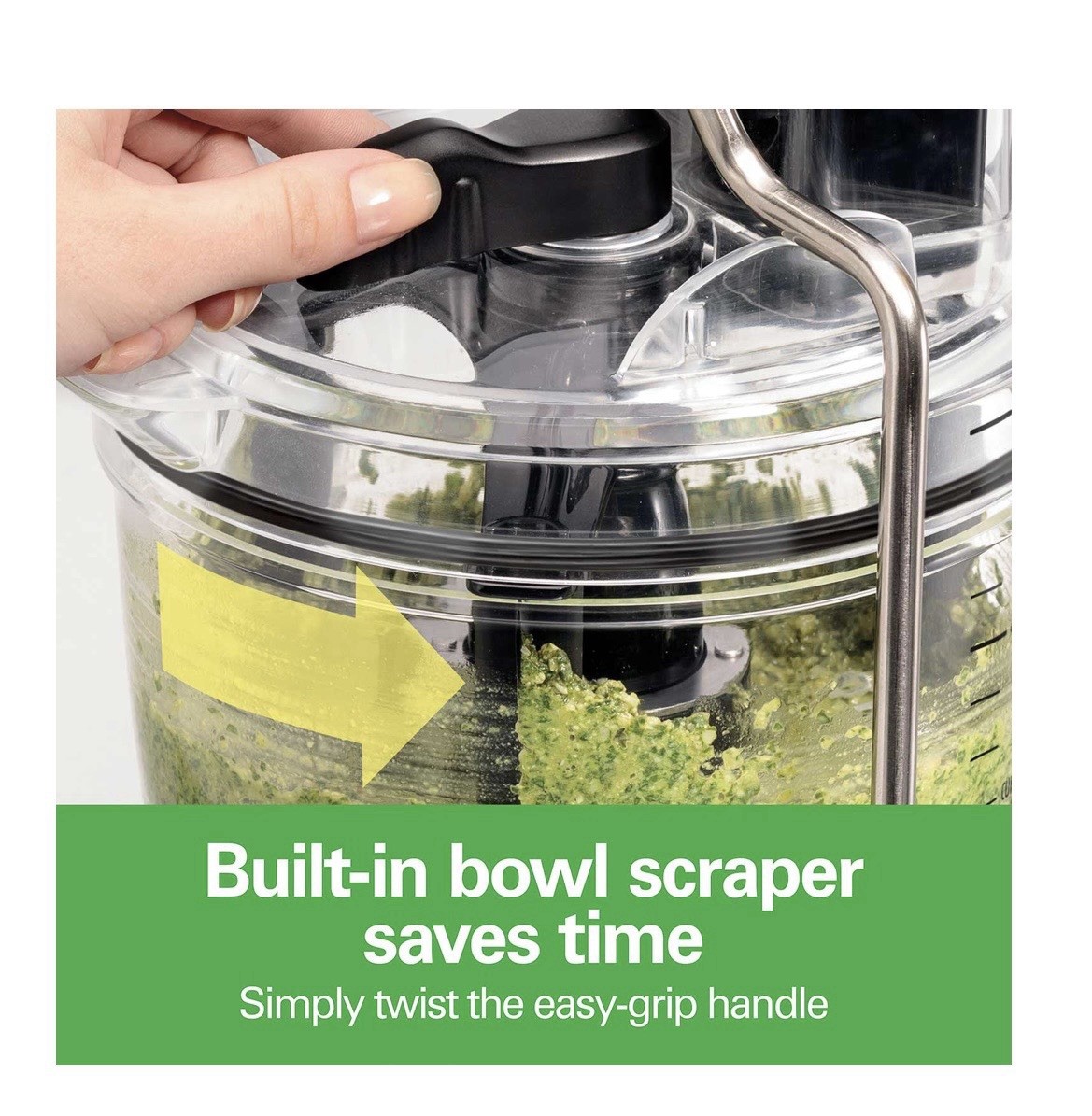 Hamilton Beach Stack & Snap 8-Cup Food Processor (70820)