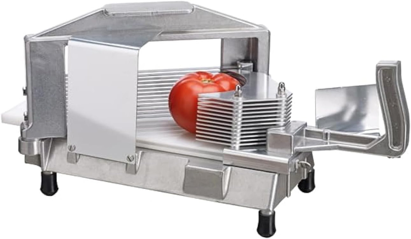 Perfect 1/4″ Tomato Slicer with Serrated Blades for Effortless Cuts