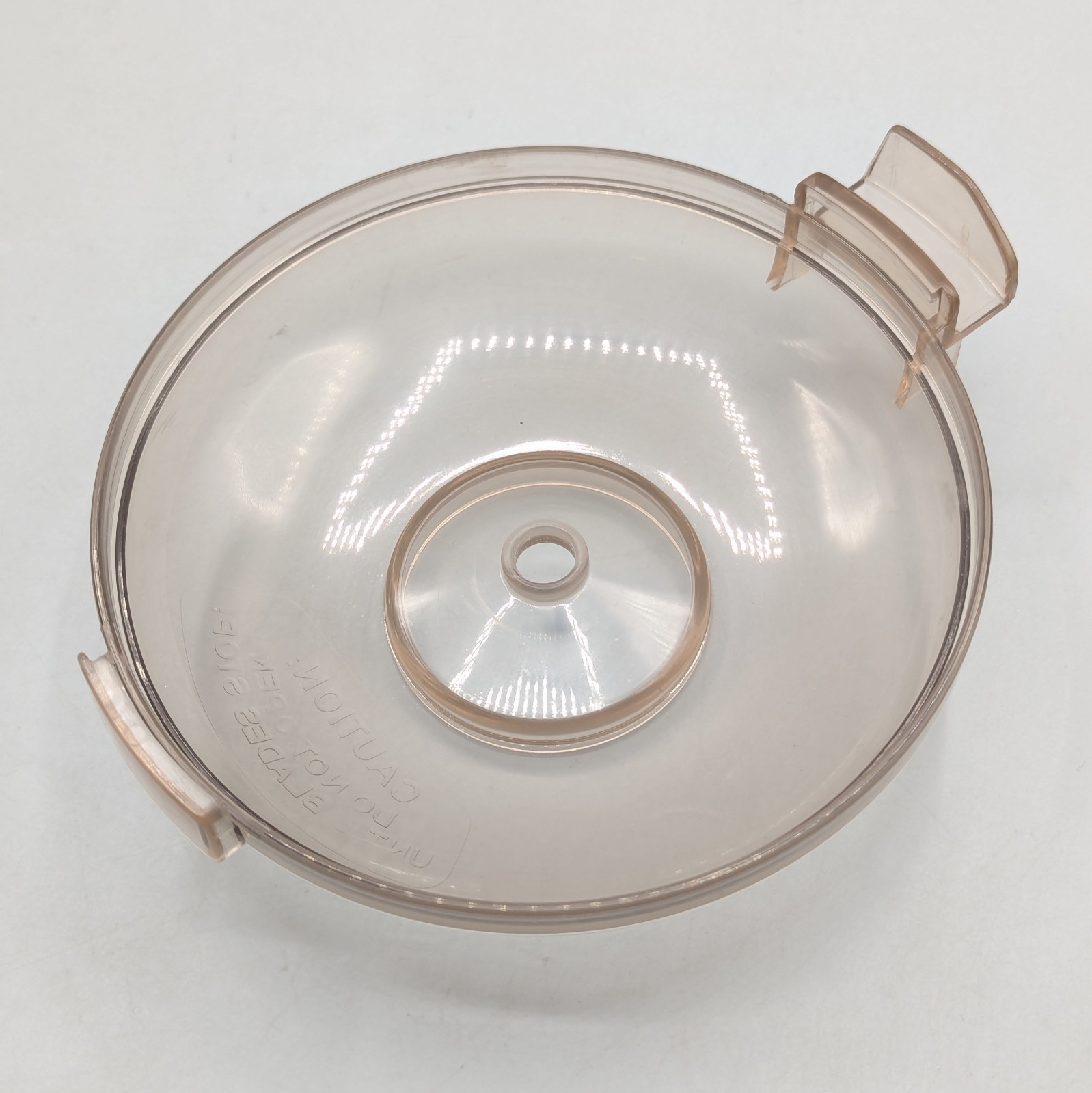Sunbeam Oskar 14081 Food Processor Replacement Amber Bowl & Lid Cover