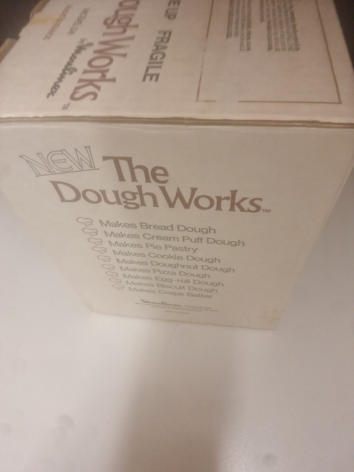 The Dough Works 514 Attachment by Moulinex for Process La Machine Models 390 354