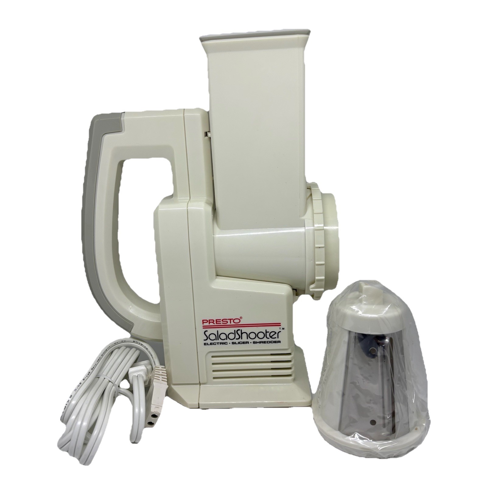 VTG Presto Salad Shooter Electric Slicer Shredder #02910 NIOB Open Box