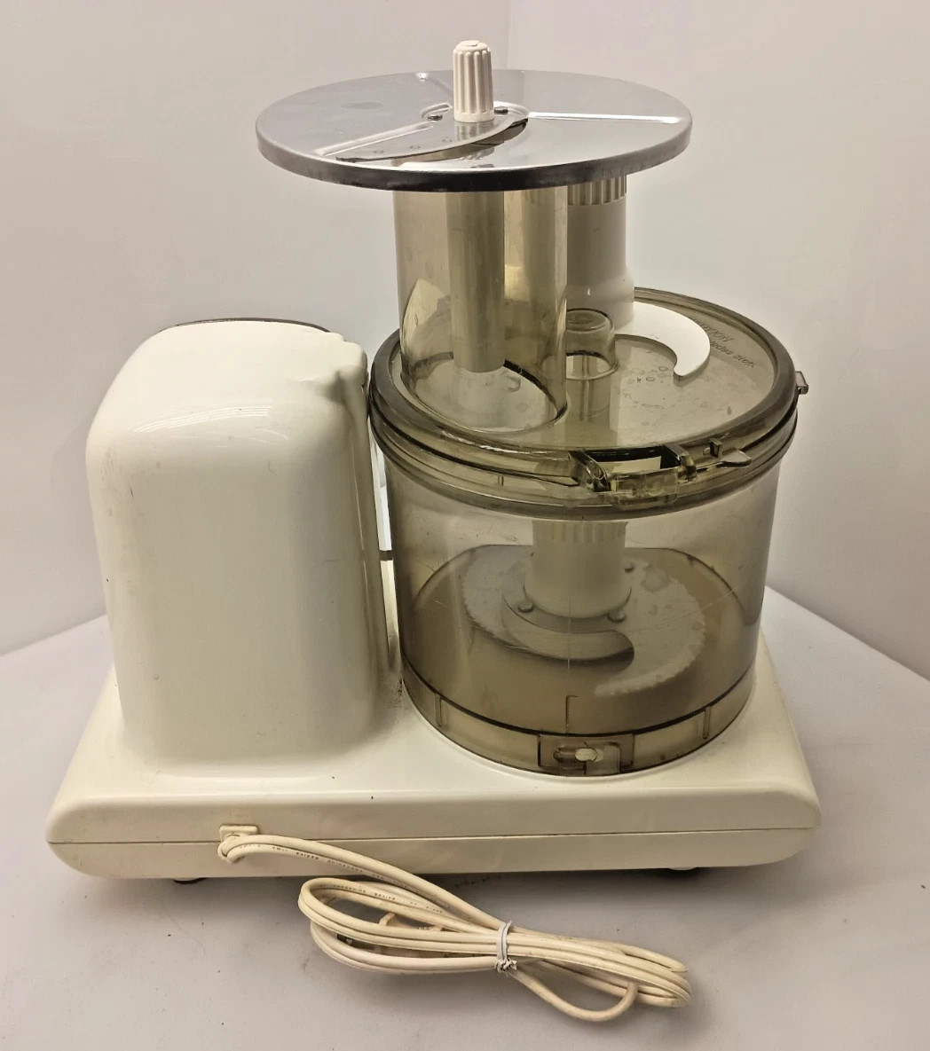 Vintage Toshiba TFP-800 Food Processor Complete Working Made in Japan 1980s