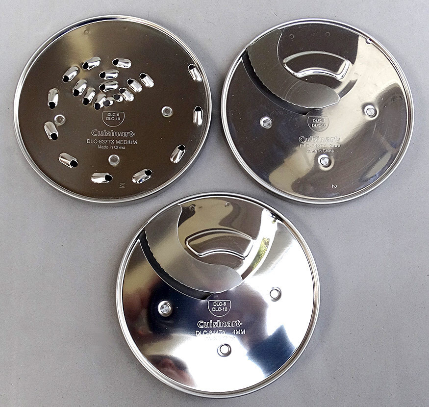Cuisinart DLC-8 DLC-10 3 Discs DLC-837TX 842X 844X Custom 11 Slicing Shredding