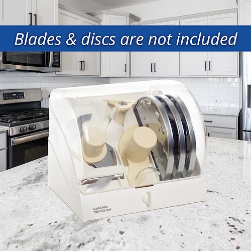 Cutting Blade and Disc Holder Storage for Cuisinart Food Processor Accessories