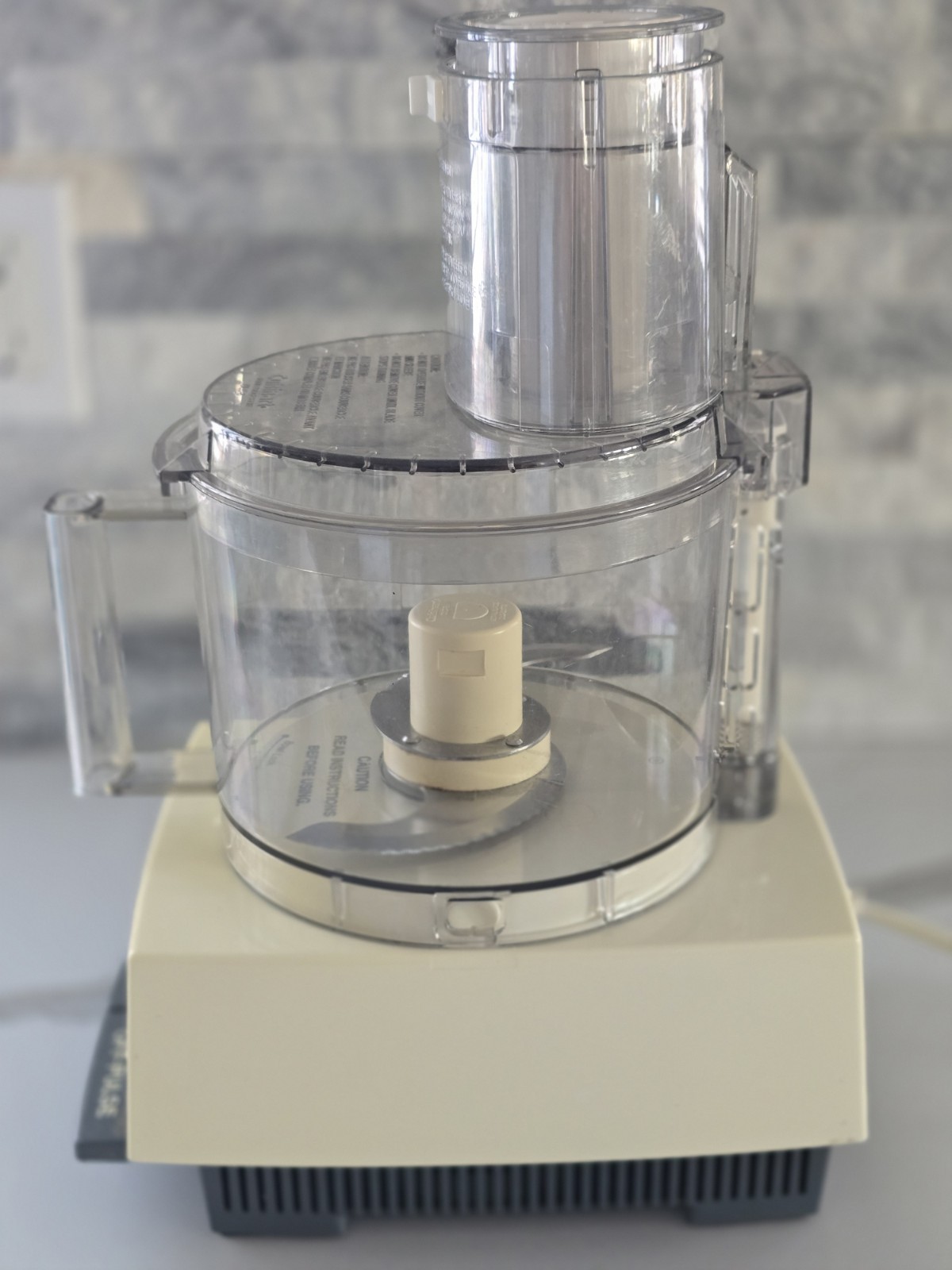Cuisinart Deluxe 11 Cup Food Processor & Accessories Tested Works