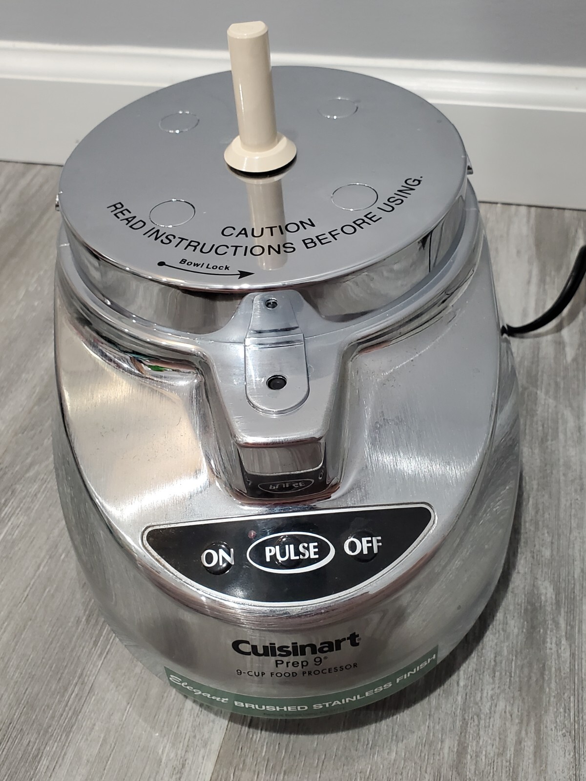 Cuisinart Prep 9-Cup Food Processor with Brushed Stainless BASE MOTOR ONLY