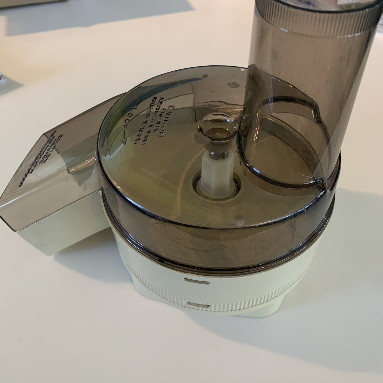 Vintage OSTER Regency Kitchen Center Food Processor Adapter, Base & Lid 957-16F