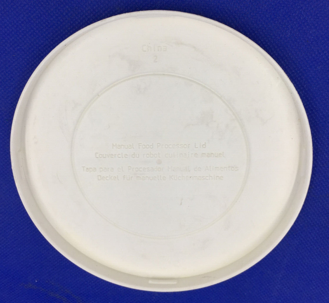 Pampered Chef Storage Lid for Manual Food Processor #2581 2593 – Replacement Lid