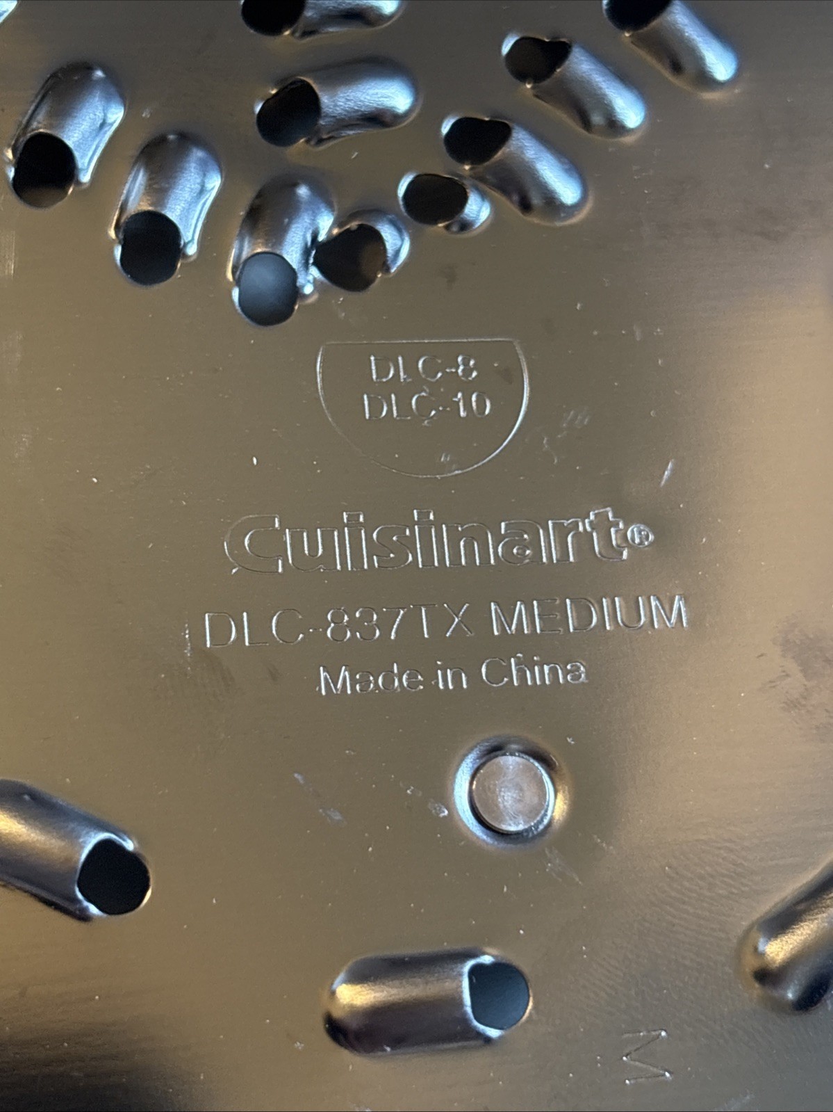 Cuisinart DLC-837TX DLC-844TX Slicer Shredder Disc Blade For DLC-8 Or DLC-10 EUC