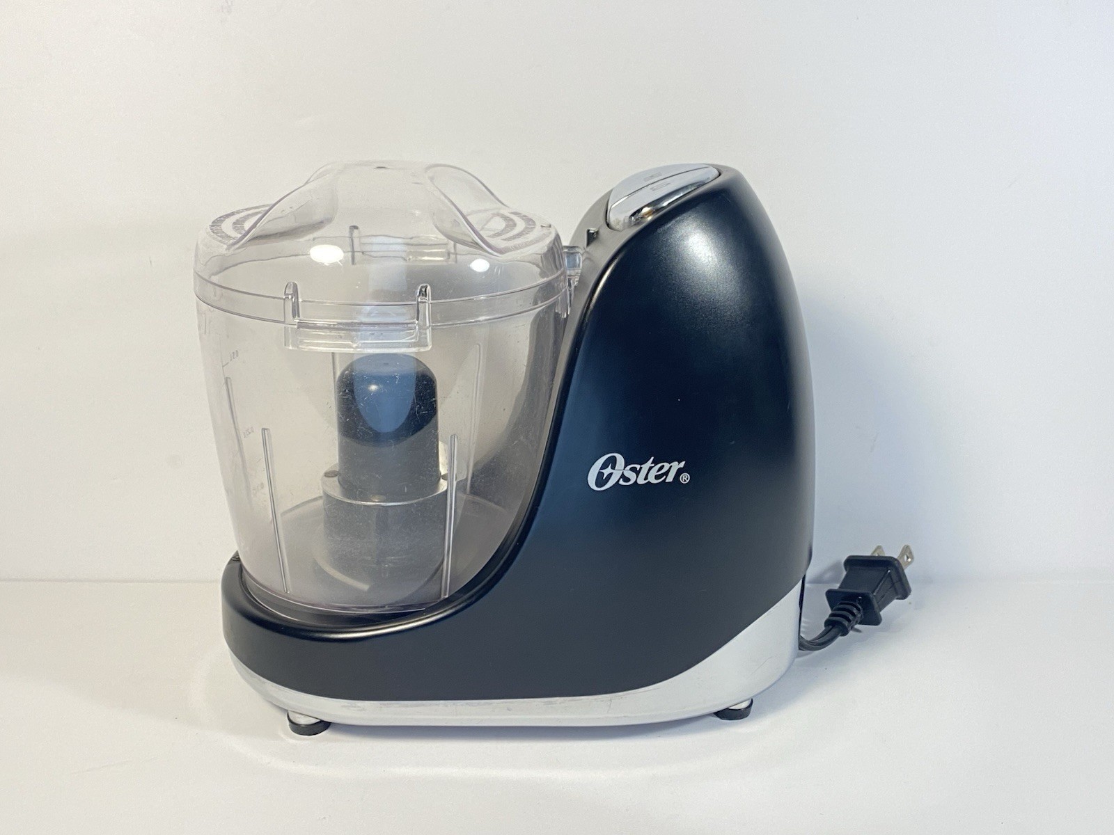 Oster 3 Cup Mini Food Chopper 2 Speed Retractable Cord Tested WORKS!