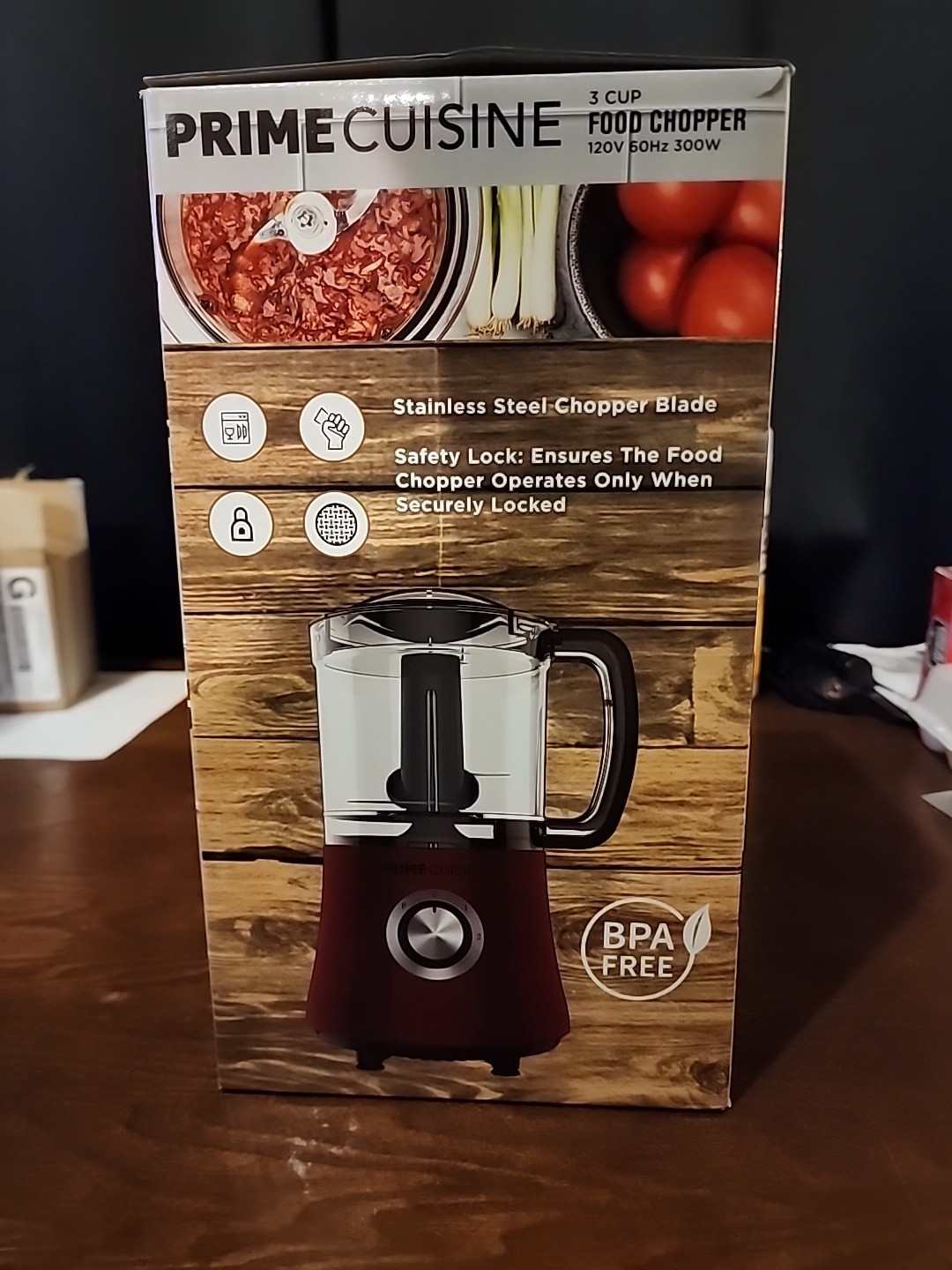 Prime Cuisine 3 Cup Food Choper