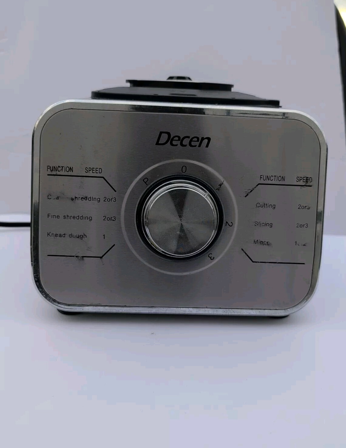 DECEN Food Processor, BASE ONLY (Check Image)