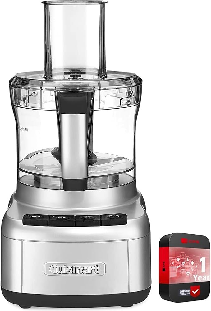 Cuisinart FP-8SVP1 Elemental 8 Cup Food Processor – Silver