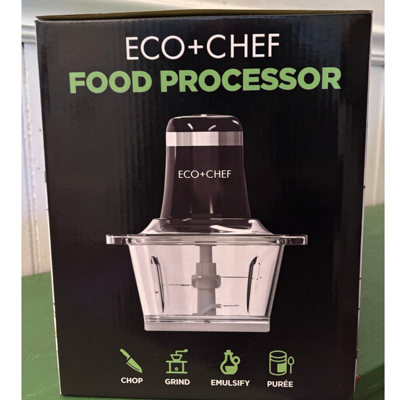 Eco + Chef Food Processor – New in Box – 7.5 Cup Capacity, 350 Watt Motor