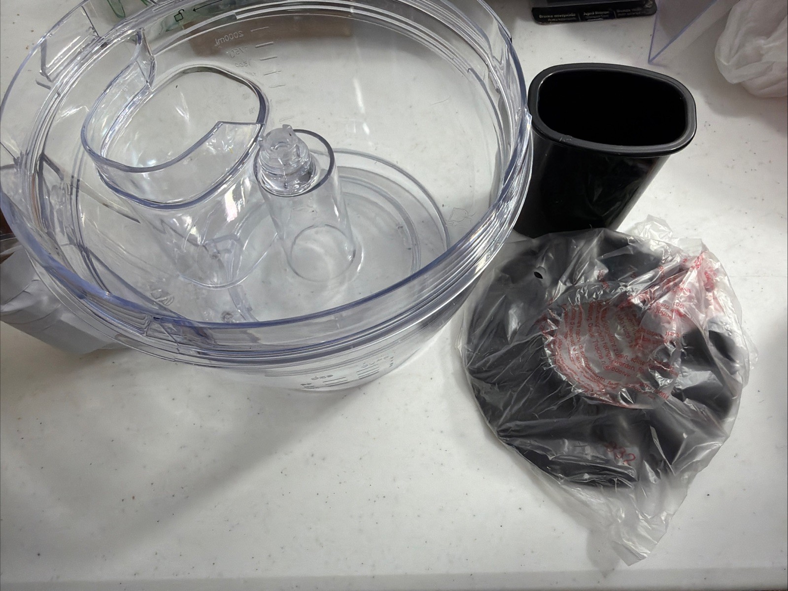 Paula Deen PDFP317 Food Processor 8cup Replacement Bowl & Cover Lid All Shown
