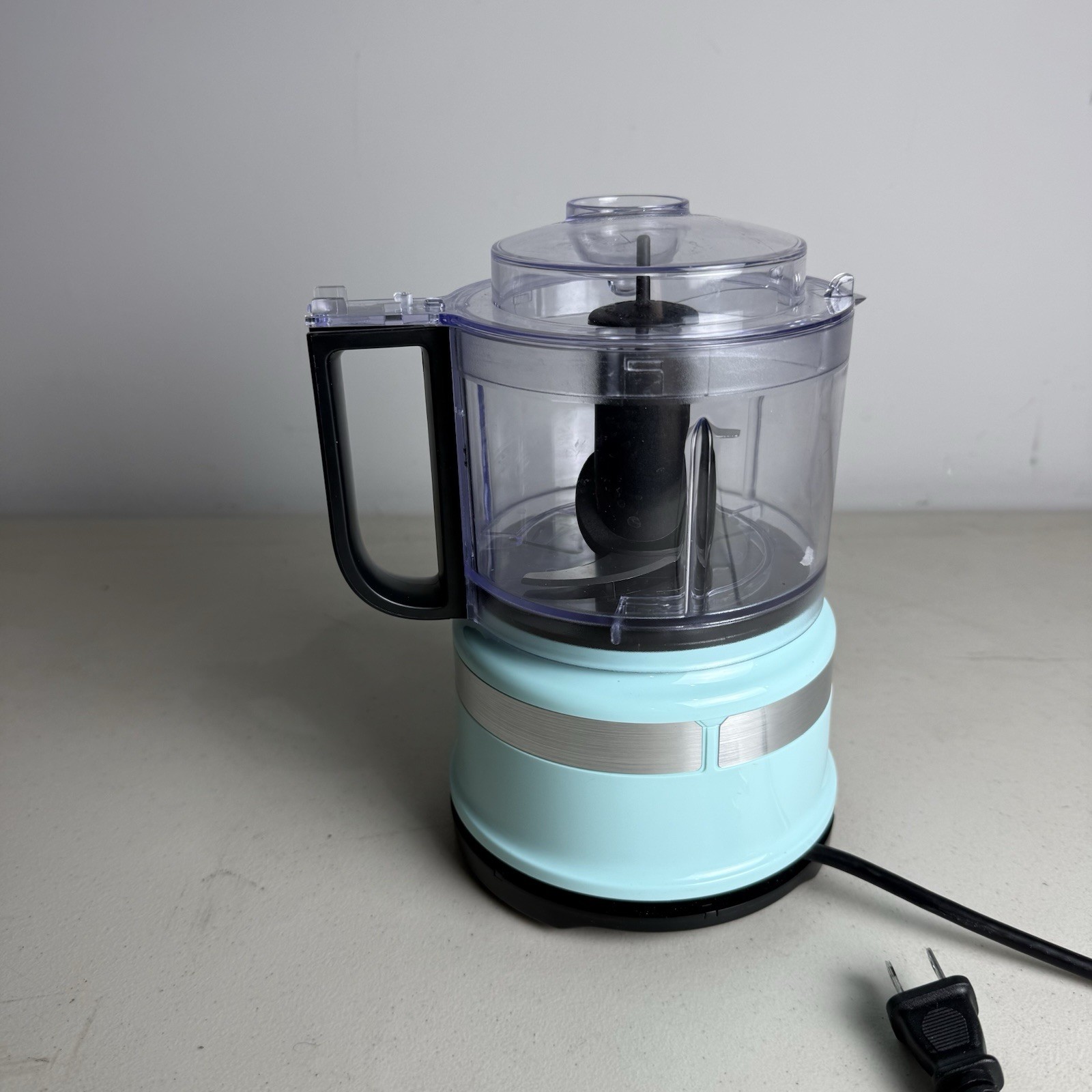 KitchenAid KFC3516IC 3.5-Cup Food Chopper, Teal MISSING LID READ