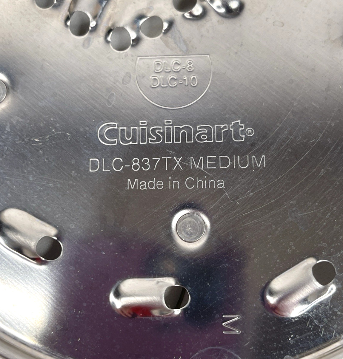 Cuisinart DLC-8 DLC-10 Food Processor Disc DLC-837TX Medium