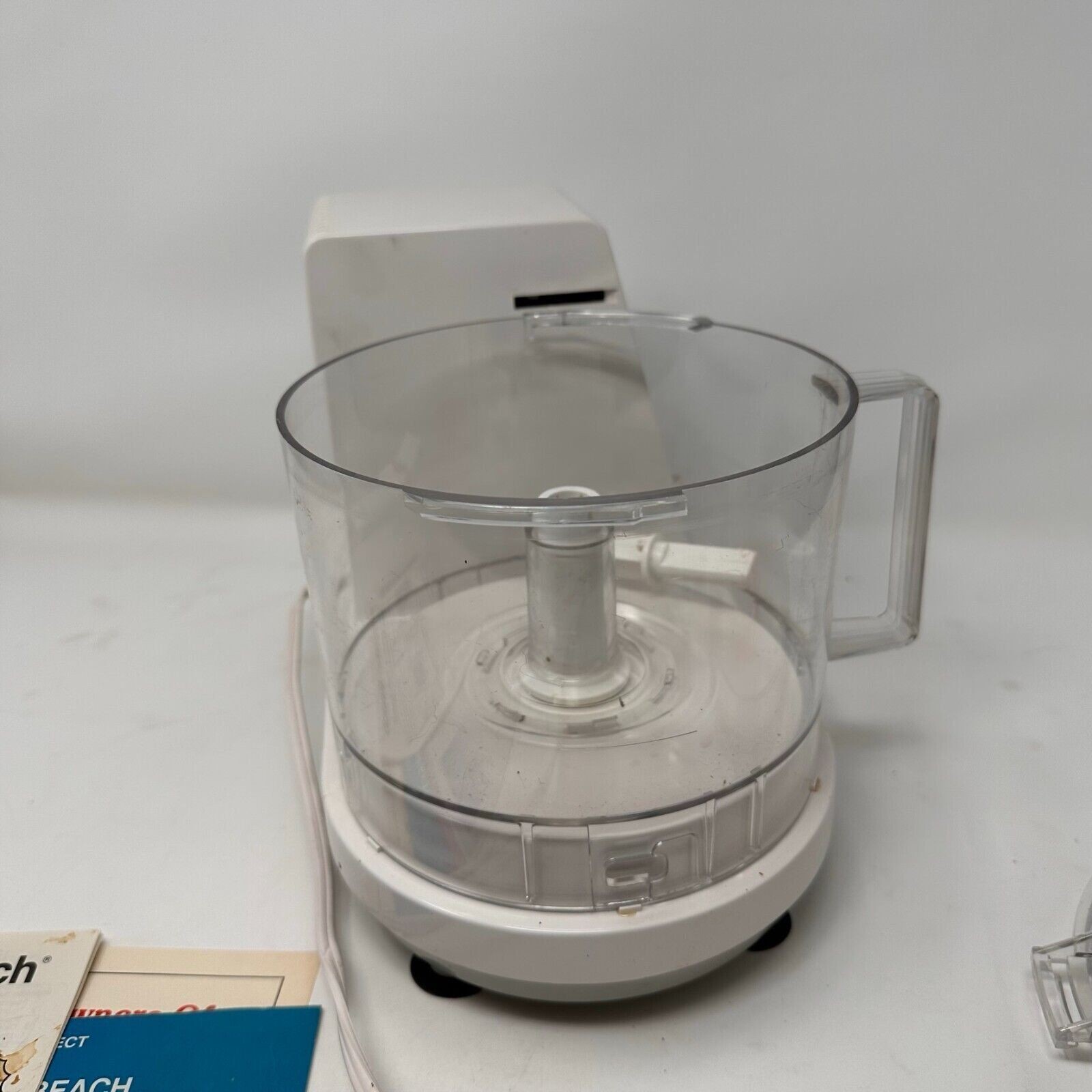 Hamilton Beach 2 Speed Food Processor Model 702W Made in USA Vintage