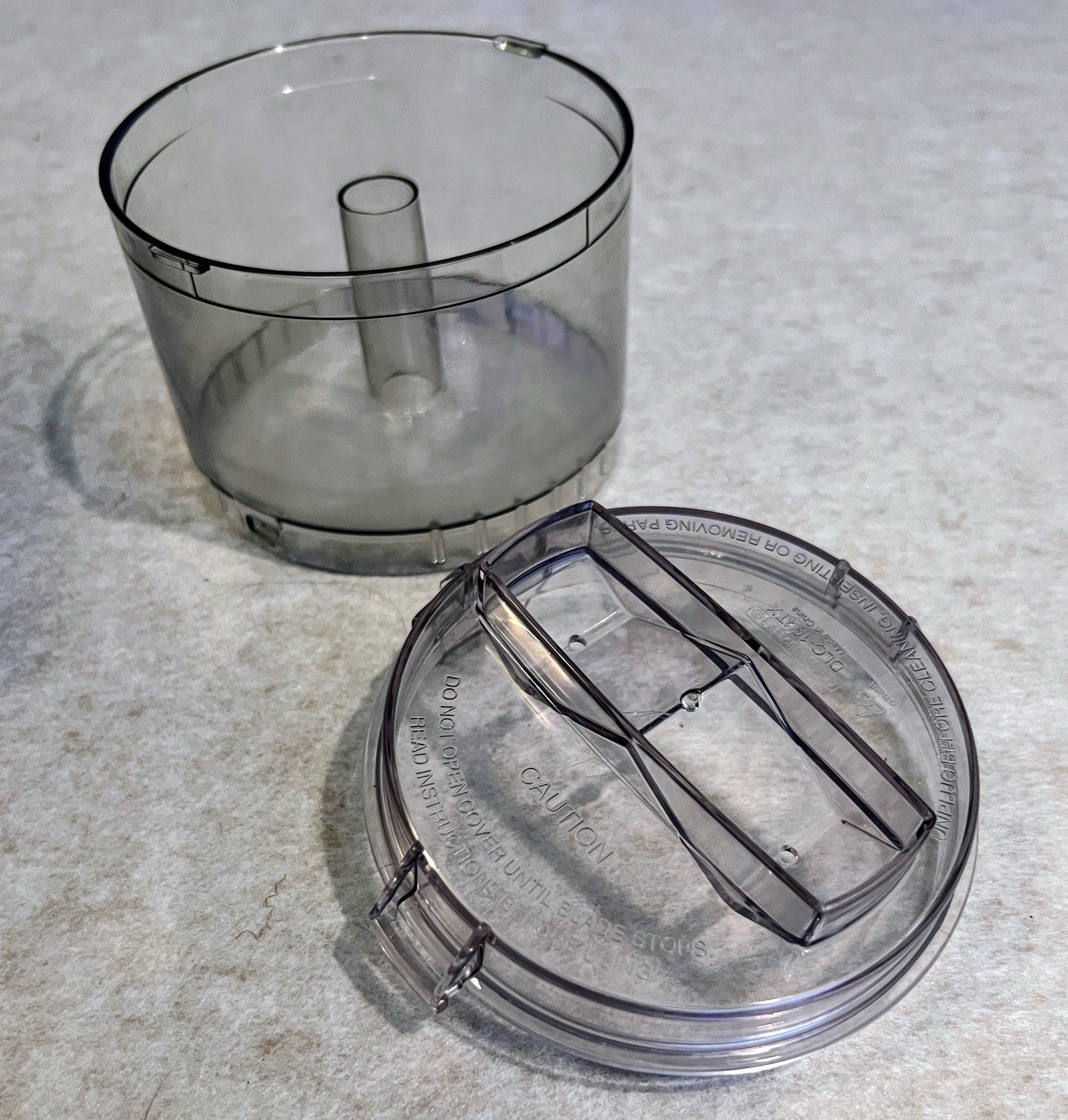 Cuisinart Mini Prep Food Processor DLC-1BCH Classic 2 Speed BLack/Silver Tested