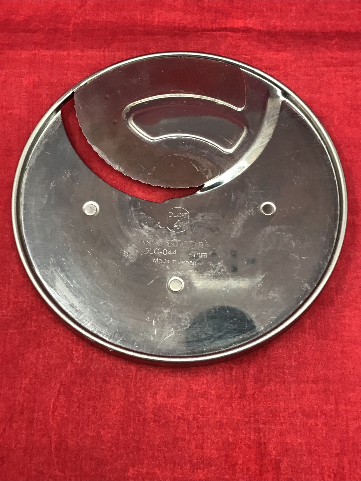 Cuisinart Disc DLC-7 Blade Food Processor DLC 044 4mm Thick Slicing Disc JAPAN
