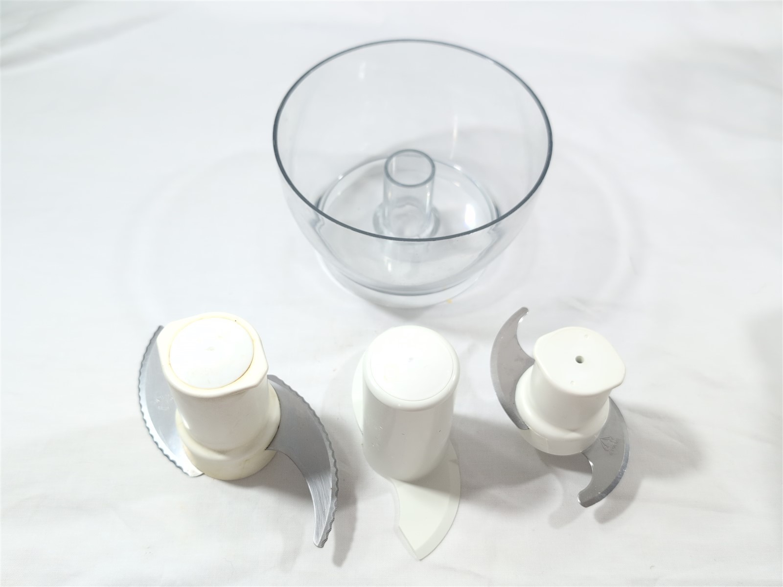 KitchenAid KFP600WH Food Processor Large, Small & Dough Blade KFP600+mini bowl