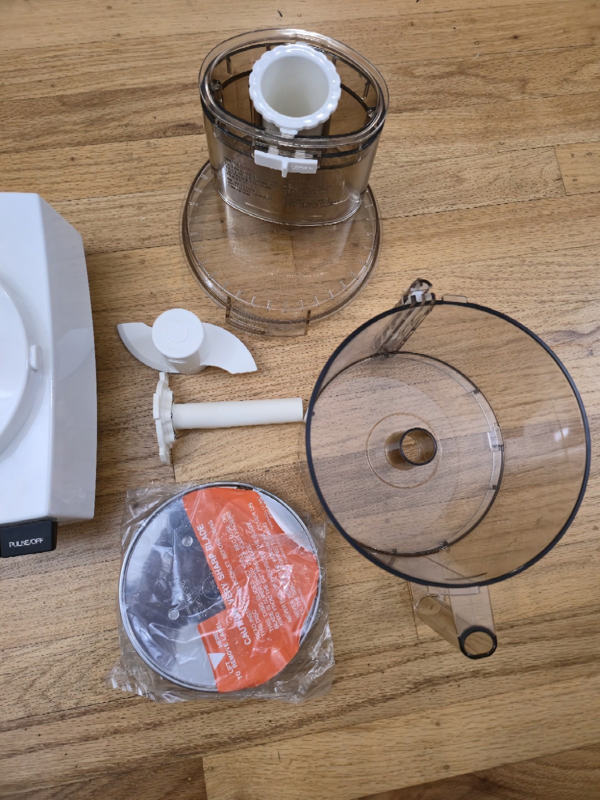 Cuisinart DLC-8 Plus Food Processor w/ Attachments UNUSED DLC-10 CLEAN VIDEO!