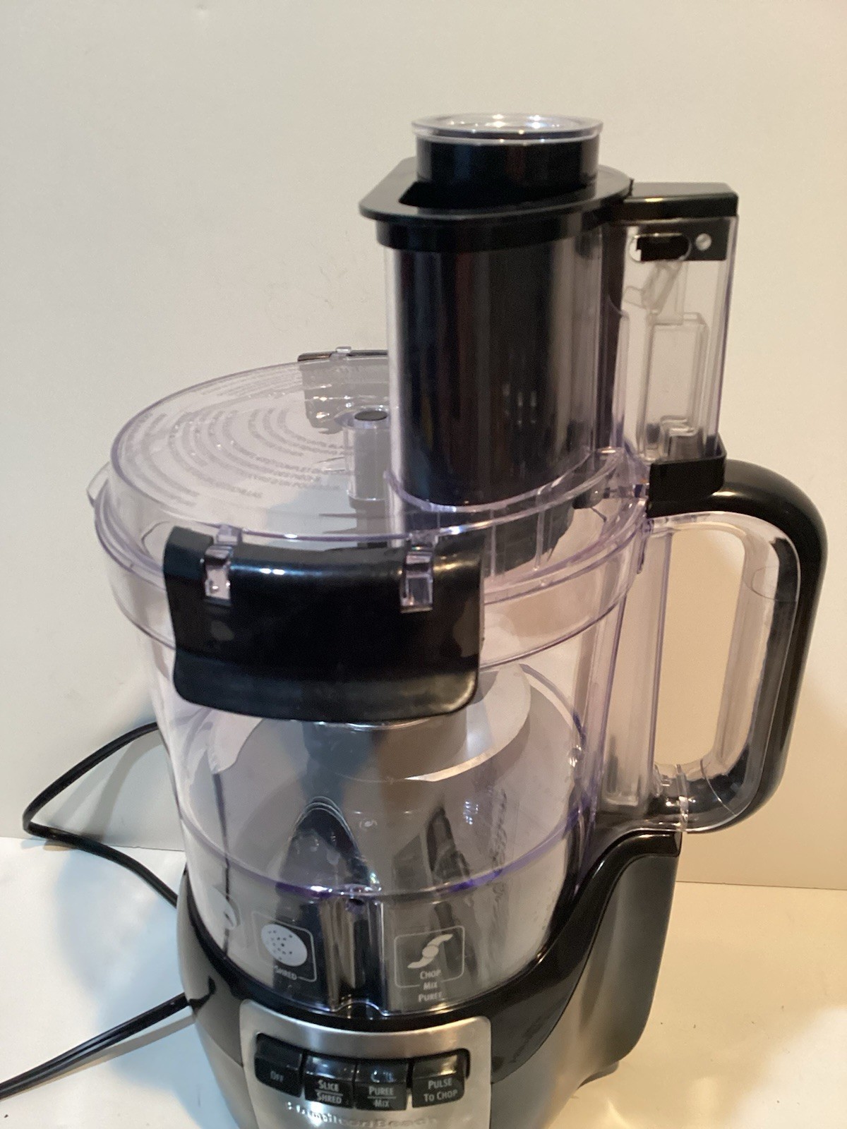 Hamilton Beach 70721 10 Cup Stack and Snap Food Processor – Black