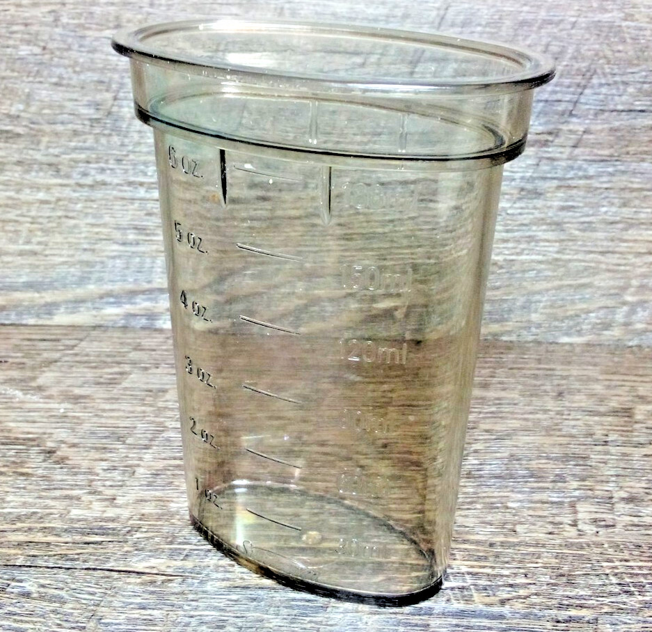 VTG Sunbeam Vista Food Processor Pusher 6 oz Measuring Cup 714-38 14-1A VGC