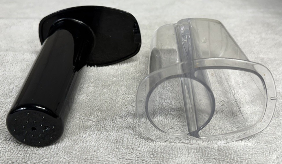 KitchenAid 12-Cup Food Processor KFP740 KFP750 Replacement 2pcs Pusher Black