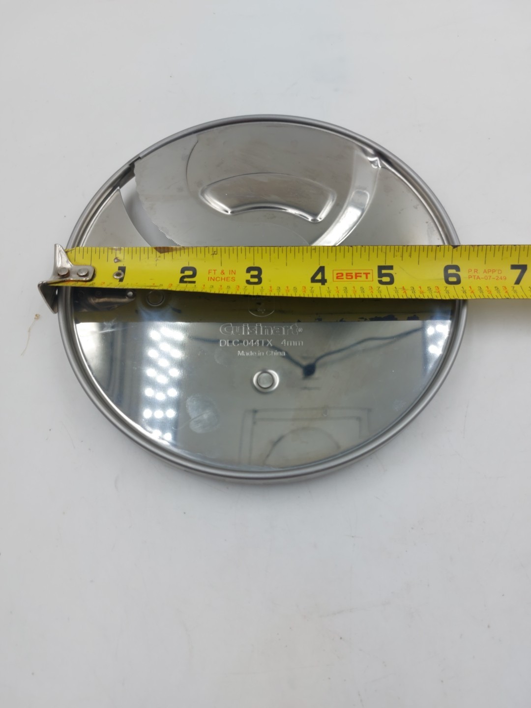 Cuisinart Food Processor Blade DLC-044 Standard Slicing Disc DLC7-4