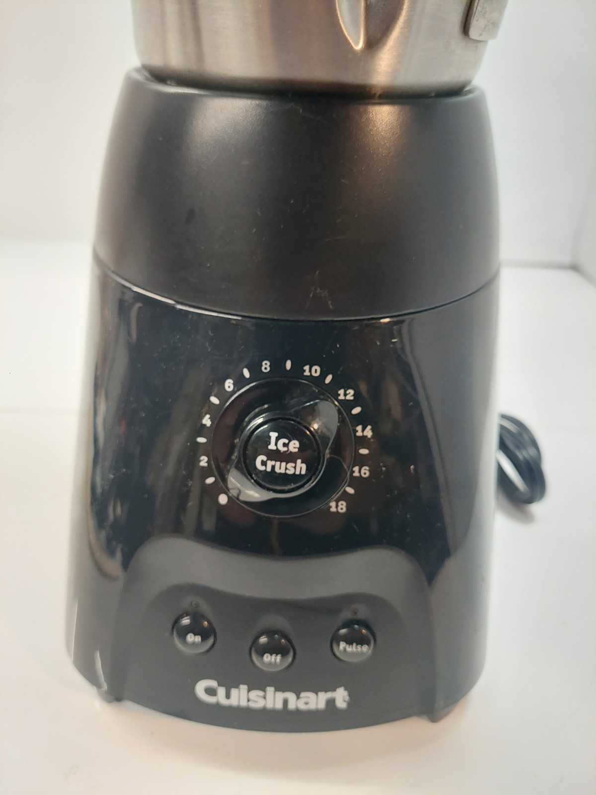 Cuisinart Combo 500 W Blender Ice Crusher CB-18BKSS Stainless Jug Works