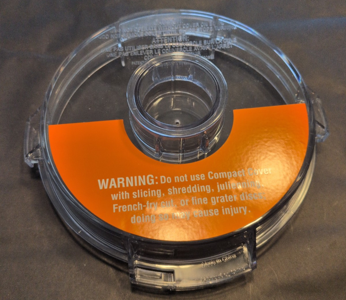 New Cuisinart Food Processor 8 Series Flat Lid DLC-806G TXT w/ Cap